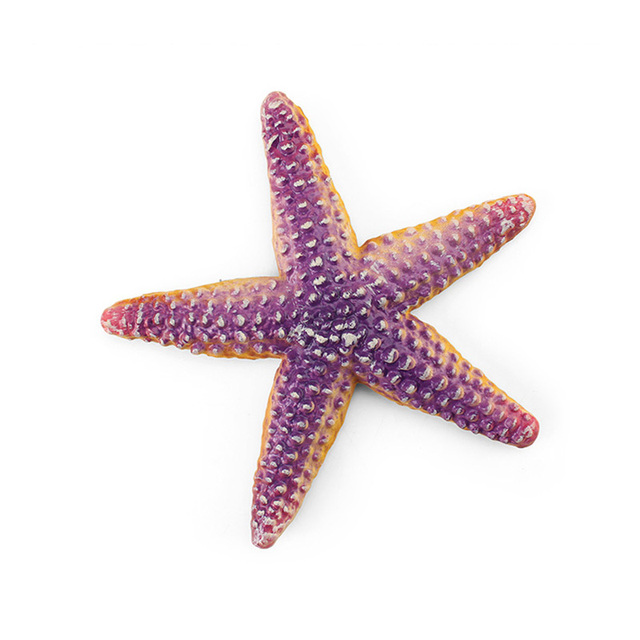 Ocean Animal Model: Little White Whale, Clown Fish, Octopus, Starfish, Pink Jellyfish, Underwater Biological Toy