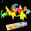 13pcs/lot Mini Dinosaur Model Children's Educational Toys Cute Luminous Simulation Animal Small Figures for Boy Gifts Kids Toys