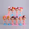 Cute Mini Mermaid Dolls 2 Items / Lot Miniature Accessories Animal Education Kids Toys Birthday Present Gifts Freeshipping