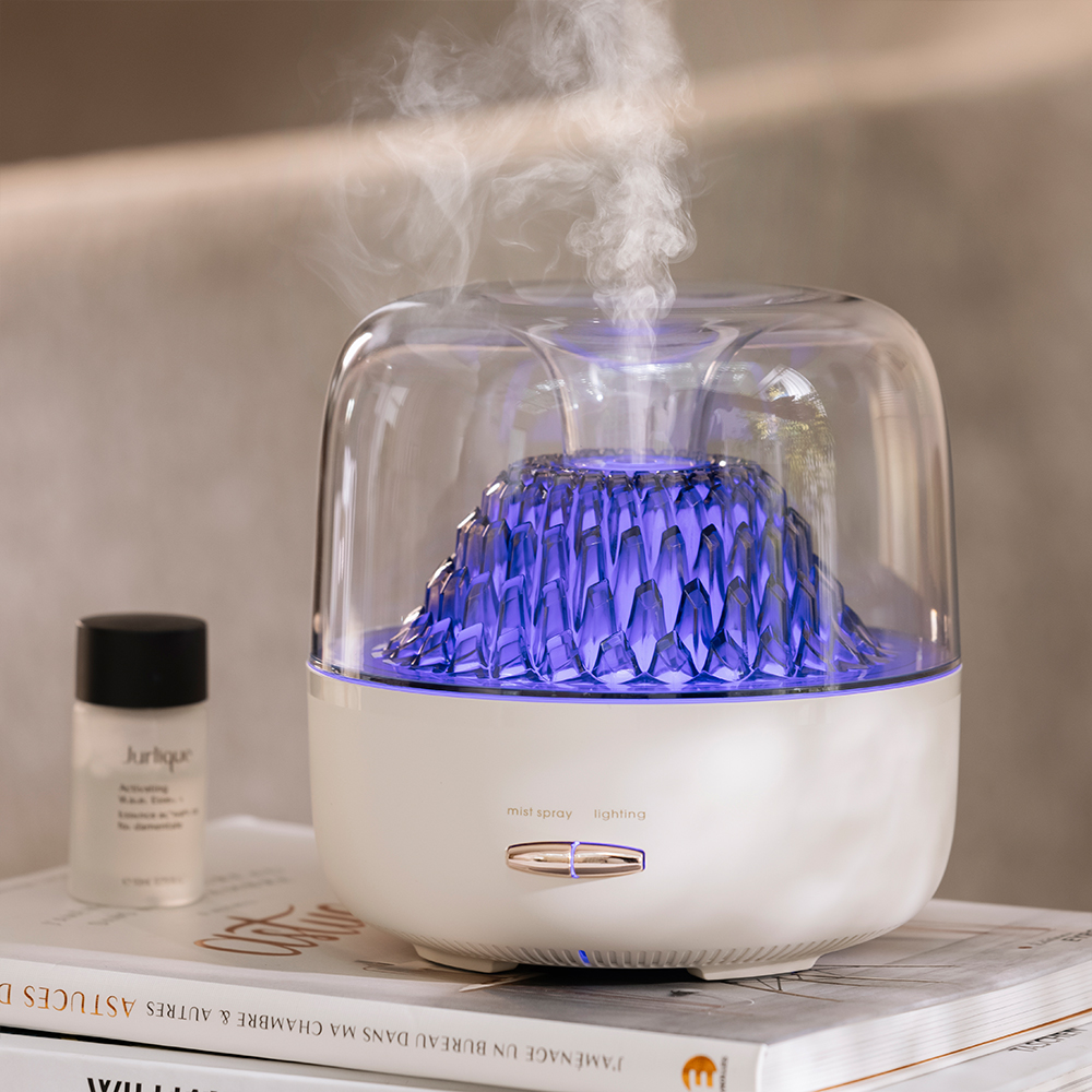 Customized 7 Color Changing LED Lights Essential Oil Diffuser Night Light Ultrasonic Air Humidifier with AUTO Shut Off