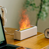 Customized Room Direct Sale Air Essential Oil Ultrasonic Fire Flame Aroma Diffuser Humidifier
