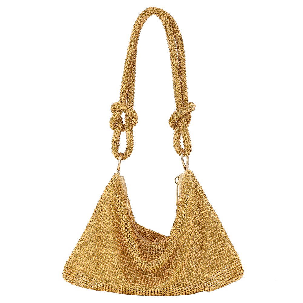 Women Shiny Rhinestone Dinner Bag New Party Wedding Purses Luxury Full-Diamond Ladies Handbag Designer Sparkly Evening Bags