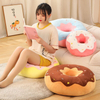 Decoration Donut Plush Pillow Like Real Fantastic Ring Shaped Food Plush Soft Creative Seat Cushion Head Pillow Christmas Gift