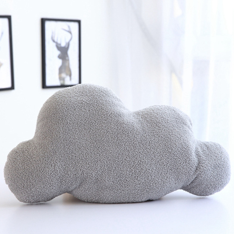 Cute 3 Sizes Super Soft Pillow Cushion Stuffed Plush Cloud Toy Bedding Girls Room PP Cotton Chair Sofa Home Decoration Gift