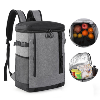 20L Cooler Backpack Water-Resistant Leak Proof Insulated Ice Chest Backpack Portable Lightweight Soft Zipper Bag For Picnic