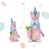 New Easter Bunny Faceless Doll Carrot Easter Egg Decoration Party Atmosphere Decoration