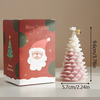 Creative Christmas Tree Aromatherapy Candle Soybean Wax Scented Candle New Year Navidad Party Gifts Xmas Home Decoration 2025