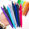 Ballpoint Pen with Logo Multicolor Macaron Promotion Plastic Gel Ink Pen Custom Logo For Gift