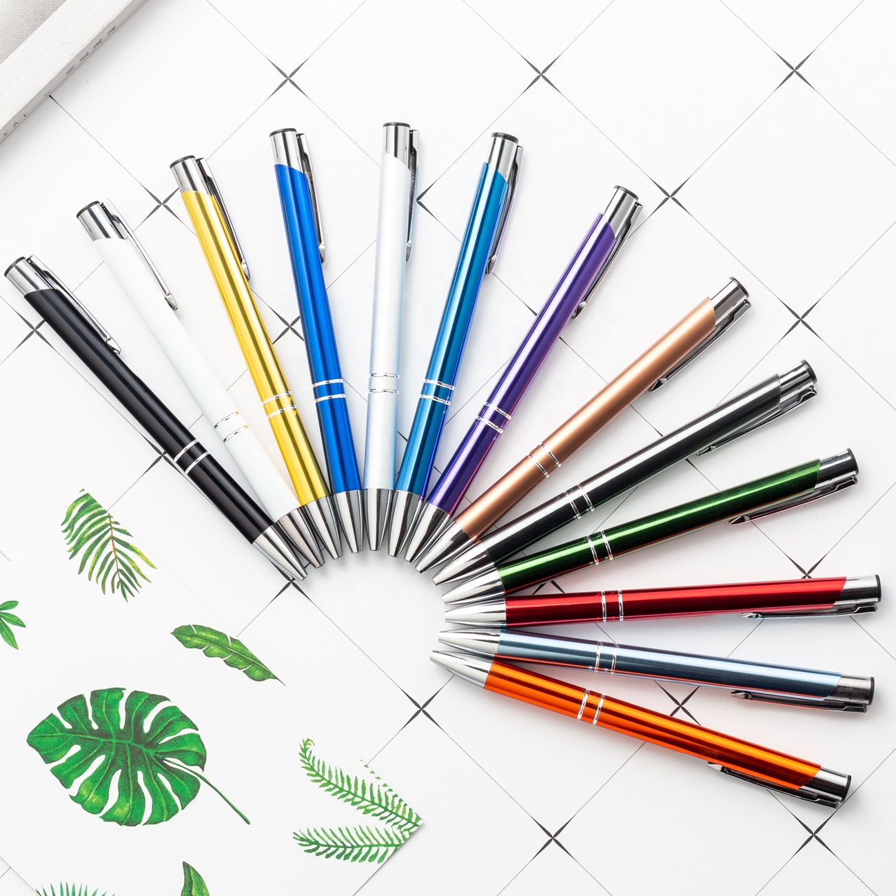  OEM Pluma De Gel Wholesale Cheap Colors Gel Ink Custom Logo 0.5mm Gel Pen Set