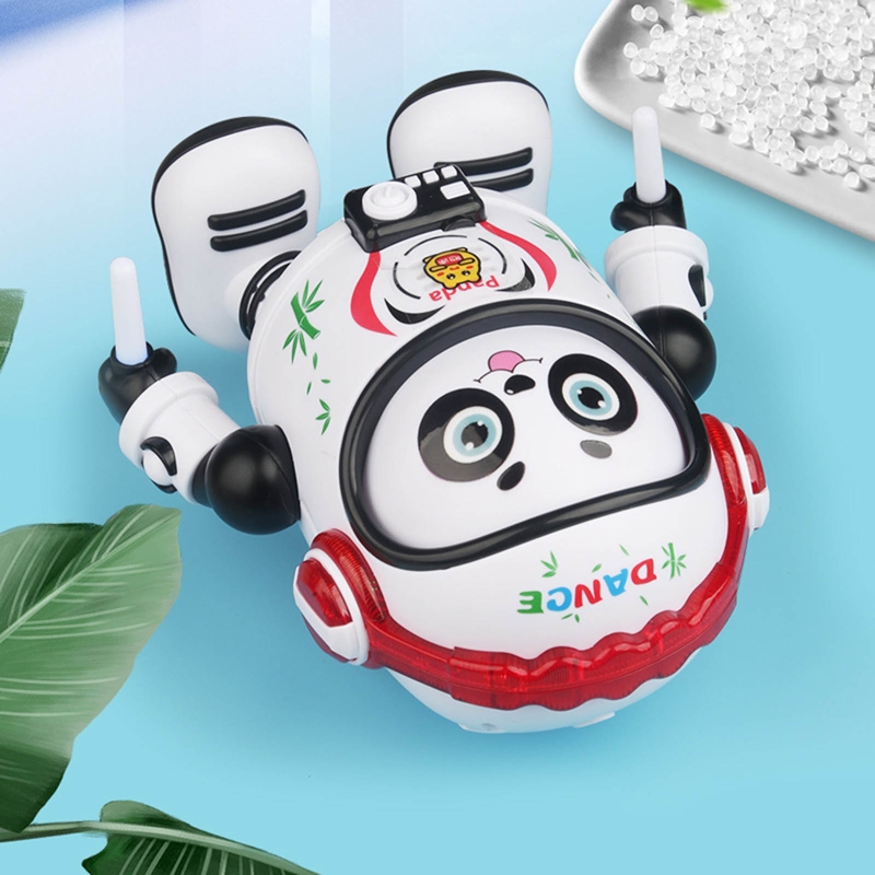 18cm Baby Electronic Panda Singer Dancer Toy with Light Cartoon Flashing Singing Dancing Music Animals Robots Toys Baby Gifts