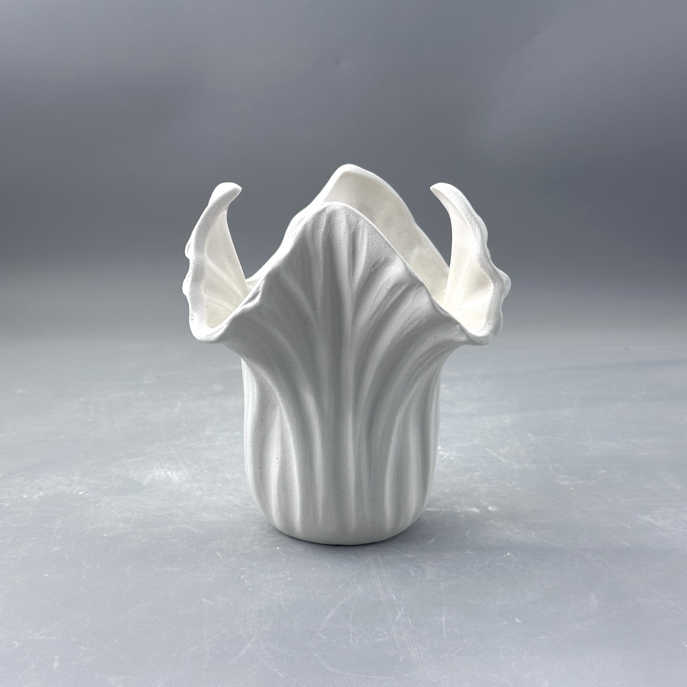 Nordic Creative Color Minimalist Ceramic Desktop Decor Living Room Decoration Ceramic Flower Vase