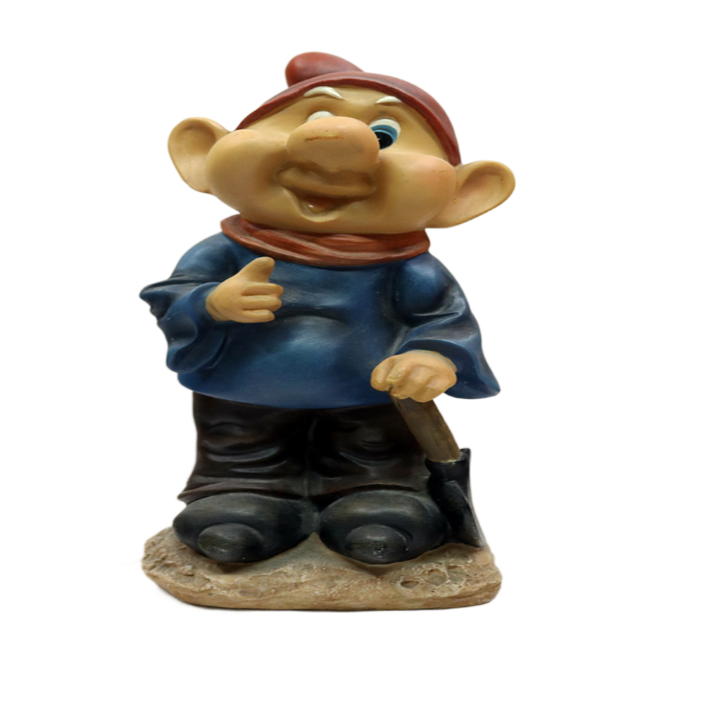 Creative Dwarf Climbing Ladder Decoration Cute Dwarf Climbing Staircase Resin Sculpture Home Garden Decoration