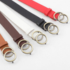Wild Waistband Ladies Wide Leather Straps Belts for Leisure Dress Jeans