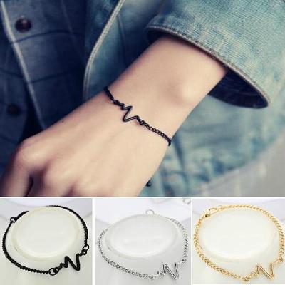 Stainless Steel Bracelet Charms Chain Link Infinity Bracelets & Bangles For Women Female Girls Cross Gifts Gold