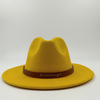 Fedora Hat Features Men&#39;s Hats Ladies Felt Jazz Ring Buckle Accessories Panama Fedora Hats