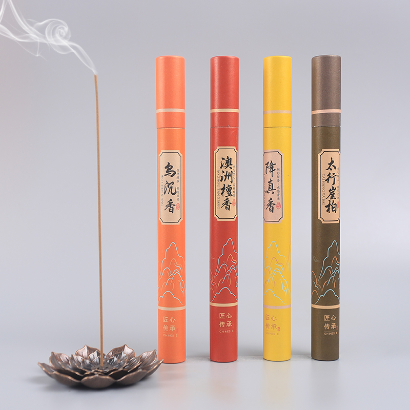 48pcs/box Natural Coil Incense Aromatherapy Fragrance Indoors Indian Buddhist Sandalwood Incense Without Censer