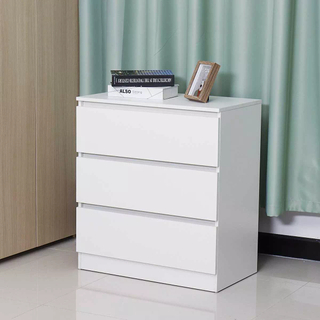 2023 3 Drawer Chest of Drawers Bedside Cabinet Home Living Room Hallway For The Bedroom Nightstands Household Furniture Cupboard