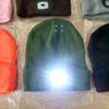  USB Rechargeable Night Flashlight Knitted Hat LED Lighted Winter Beanie 4 Headlamp Winter Beanie Hat with Light