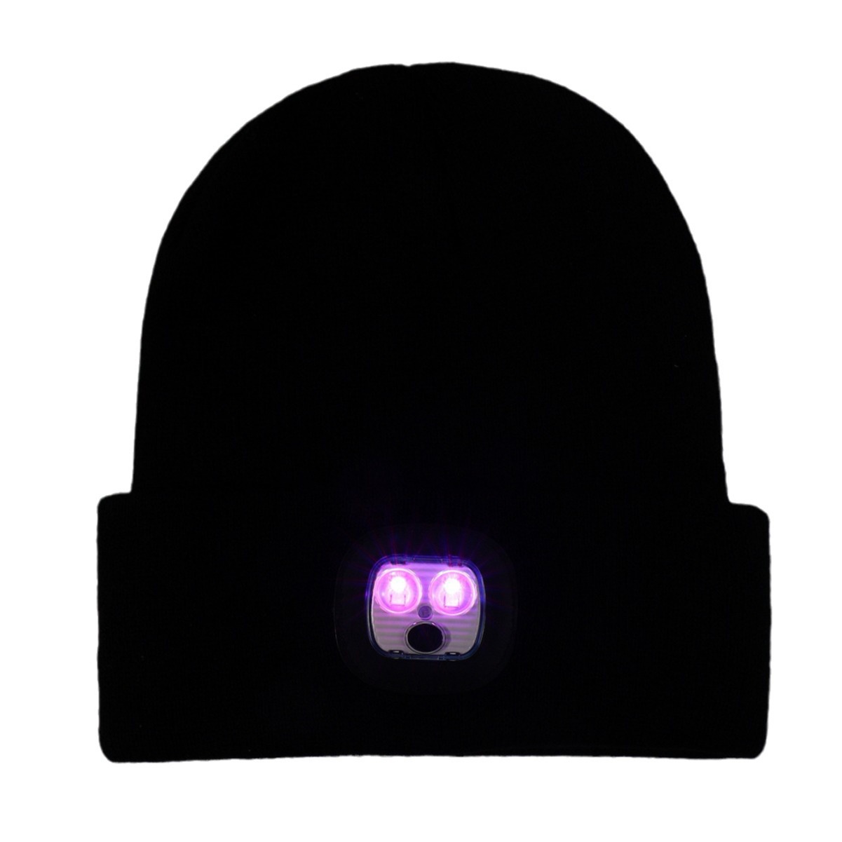 Hot Selling Custom 100% Acrylic Hat Winter LED Light Up Beanie, Fashion Wholesale Led Beanie Hat
