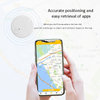 Airtagers Keychain Pet GPS Wire Wallets Tracker Sensor Anti-lost Device Air Tag Key Chains Accessories For Appling Tracker