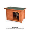 Luxury Durable Weatherproof Solid Pine Construction Outdoor Wooden Pet Dog Kennel House