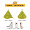 Wholesale Foldable Outdoor Breathable Portable Durable Cat Dog Bed Pet Teepee Tent House