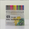 Marker Pens School Double Sided Highlighter Set Alcohol Acrylic Indelible Ink Art Permanent Waterproof Paint Color Marker Pens