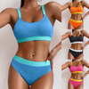 Sexy Hot High Waist Bikini Set Swimsuit 2 Piece Women Push Up Y2k Swimwear Luxury Tankini Summer Beach Mujer Купальник Swimming