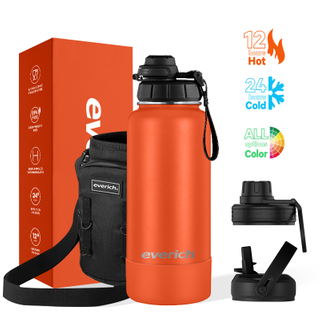 32oz Hot Sale Stainless Steel Vacuum Water Bottles Different Drinking Thermos with Lock Lid Eco-friendly Flask