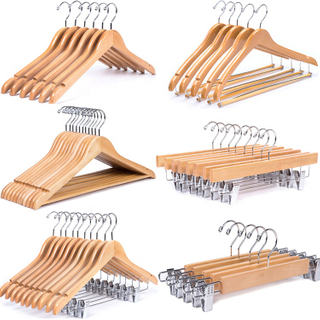 Wholesale Bulk Wooden Clothes Hangers Wood Clothing Hanger