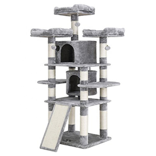 Wholesale Multi Level Cat Tree House & Scratching Post Heavy Duty With Sisal Rope Cat Tower Column Climbing Tree