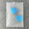 Bag with Zipper Large Plastic Packaging Frosted Slide Zipper Bags 20pcs Waterproof And Dustproof Clothes Packaging Storage Bags