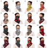 Fashion Women Print Face Scarf Winter Spring Mask Bandana Warm Foulard Cotton Soft Neck Scarves Outdoor Ring Wraps Cover