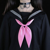 School Costume Ribbon Tie College Style Sailor Neck Ladies Bow Tie Classic Shirts Neck Ties JK Satin Girls Suits Accessories
