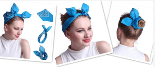 55CM Cotton HOT Cashew Flowers HipHop Printed Bandana Men Women Outdoor Headbands Band Wrist Wraps Amoeba Scarves Hair Accessory