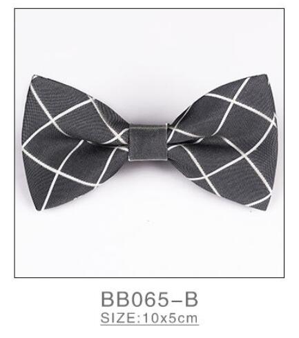 Children's Bow Tie Plaid Striped Polyester Bow Tie Children's Stage Suit Bow Tie