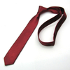 Mans Accessories Slim Skinny Tie for Men Jacquard Woven Solid Champagne Orange Red Purple Blue Ties Wedding Necktie Corbatas Par