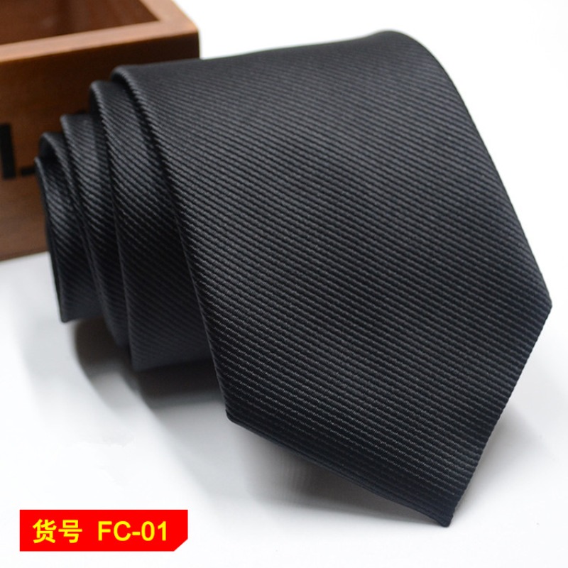 Men's Ties Solid Color Stripe Flower Floral 8cm Jacquard Necktie Accessories Daily Wear Cravat Wedding Party Gift
