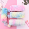 Kawaii Plush Pencil Case Cute Pen Box Large Capacity for Girls Storage Bag Student School Office Supplies Stationery