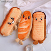 Item Name: Pencil Case Material: Plush Features: Smooth Zipper, Large Capacity, Cartoon, Portable Size Details: 20cm X 9cm X 8cm/7.87" X 3.54" X 3.15"(Approx.)