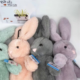 Plush Animal Plush Pencil Case Soft-touching Rabbit Shape Stationery Pouch Kawaii Cartoon Pencil Bag Pencil Box