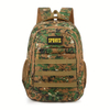 1pc Mens Large Capacity Camouflage Backpack - Durable School & Travel Bag for Hiking, Climbing Adventures - Stylish Outdoor Gear
