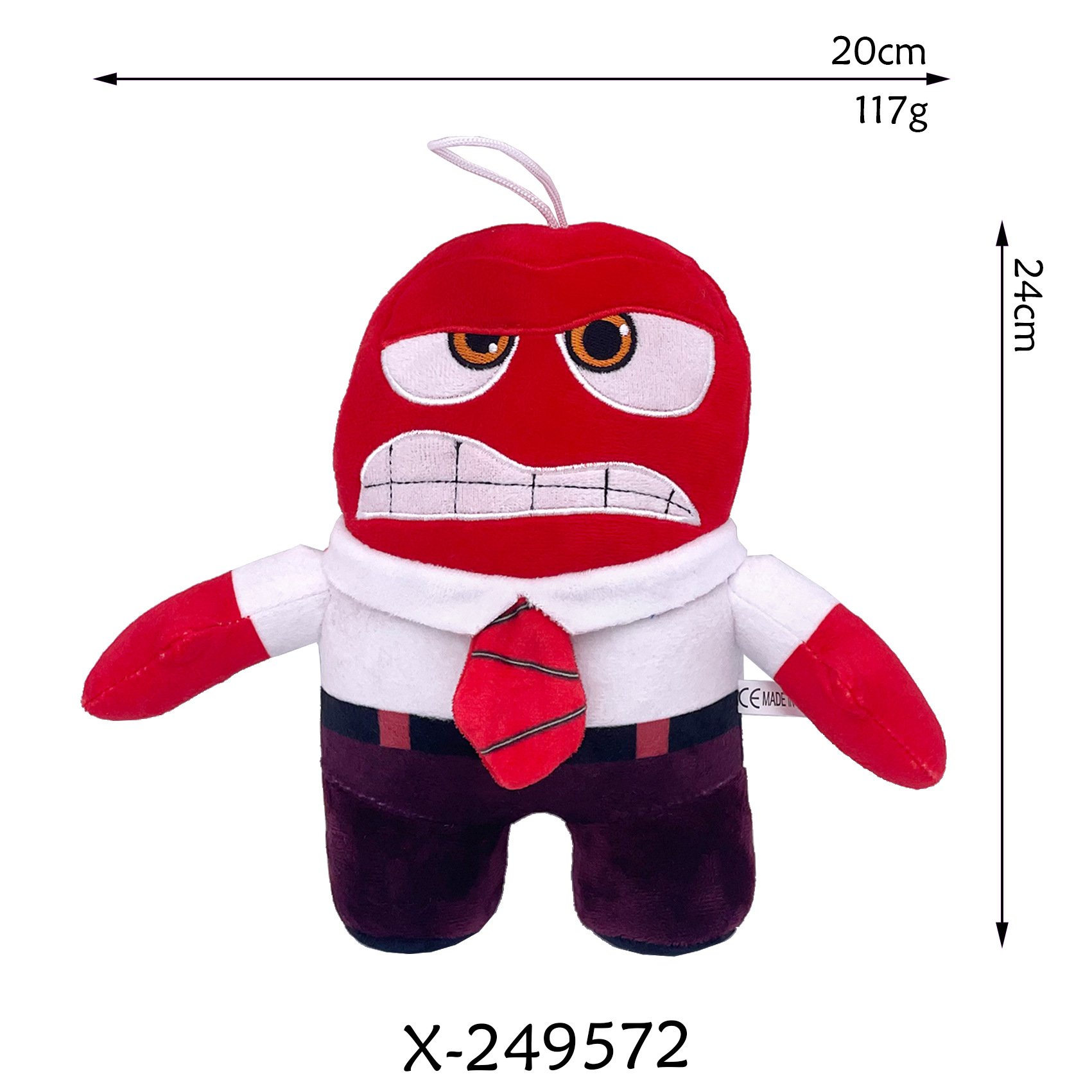 Inside Out 2 Plush Dolls Inside Out Plush Toy Cute Cartoon Plushie Doll Soft Stuffed Anime Periphery Toys Kids Birthday Gifts