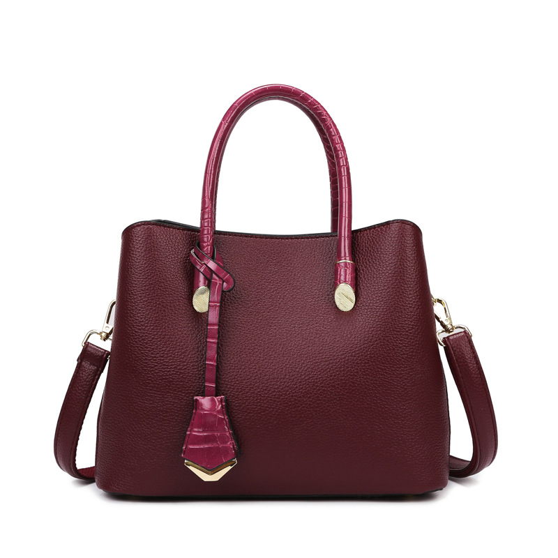 Women's New Leopard Print Mother And Child Bag Multiple Piece Set Women's Bag Simple And Popular Women's Shoulder Handbag