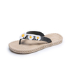 Custom Wholesale Beach Summer Sandal Flip Flops Slippers Designer Slide Unisex Beach Plain Rubber Flip-flops Slippers for Women