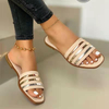 2024 Summer Women's New Thin Soled Sandals Casual Sport Beach Ladies Slides Fashion Women Slippers