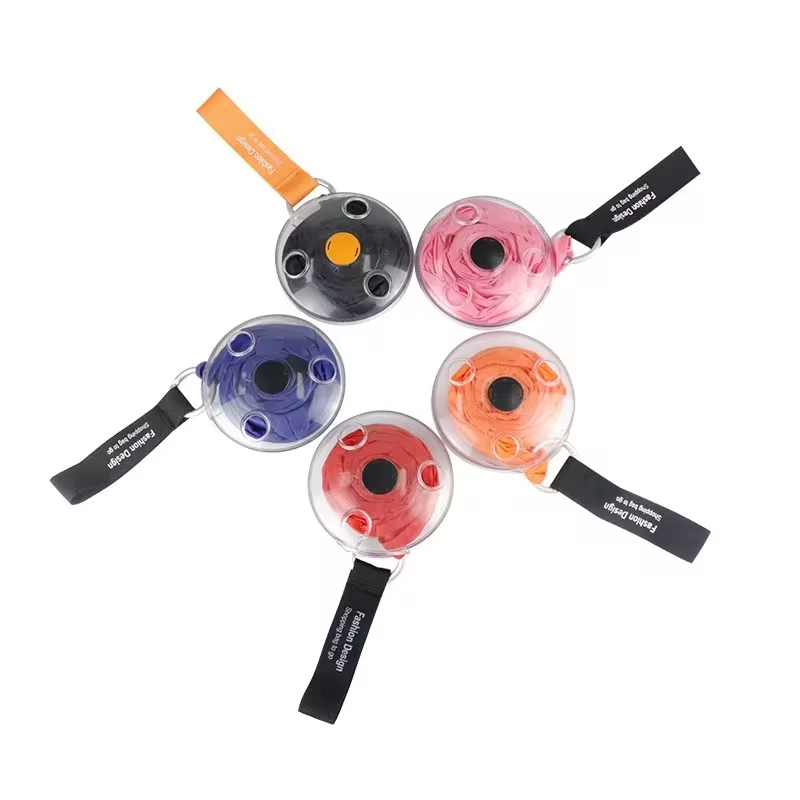 Foldable Retractable Supermarket Shopping Storage Bag Environmentally Friendly And Reusable Pouch Ultra-compact Portable