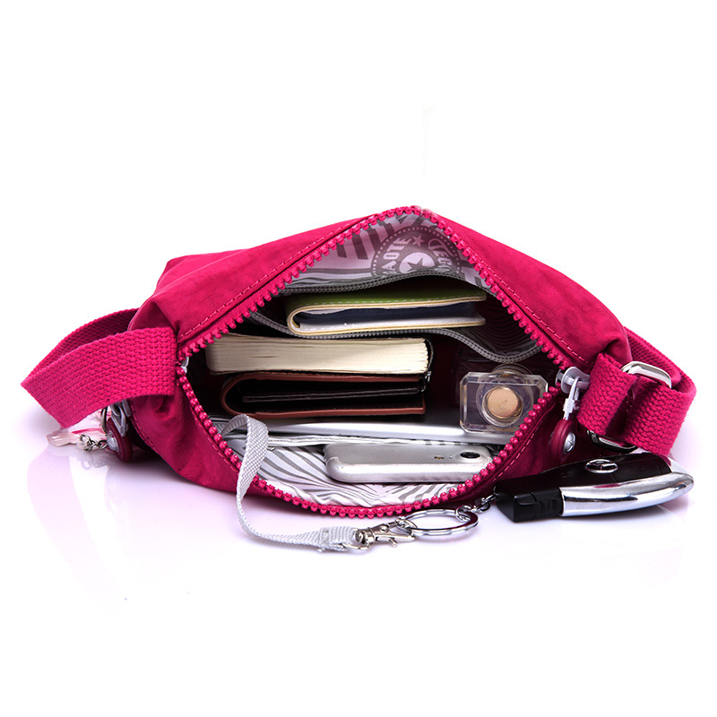  Summer Men Women Shoulder Messenger Bag Small Cross Body Phone Purse Lightweight Blue Grey Black Red Purple 