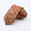 New Fashion Floral Tie for Men Narrow Casual Men's Ties Wedding Party Skinny Flower Printed Neckties Male Suits Neck Ties