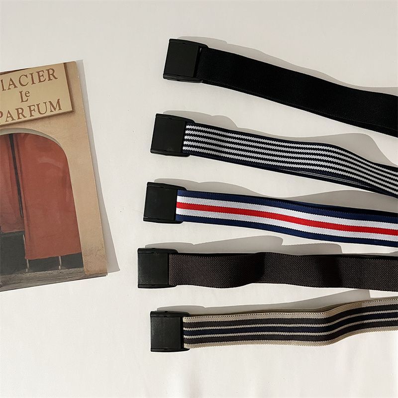 Premium Sense of Belt Ladies Lazy Elastic Waistband Female Elastic Jeans Trouser Belt Men Trouser Waist Tightening Waist Goddess